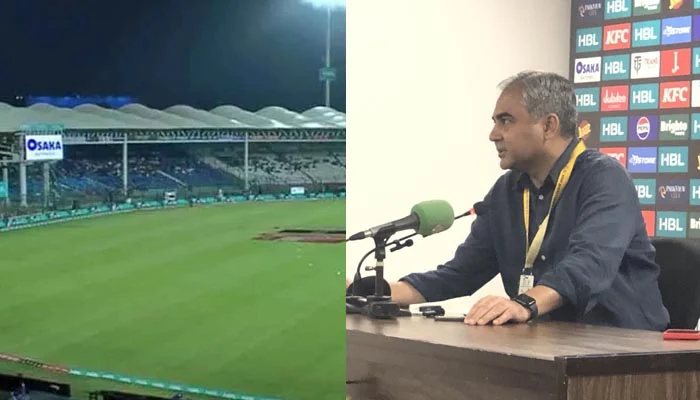 PSL 9: The low attendance figures in Karachi surprised PCB Chairman Mohsin Naqvi.